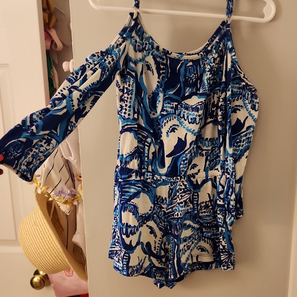 Lilly Pulitzer XS (2-3) Romper (One Piece)